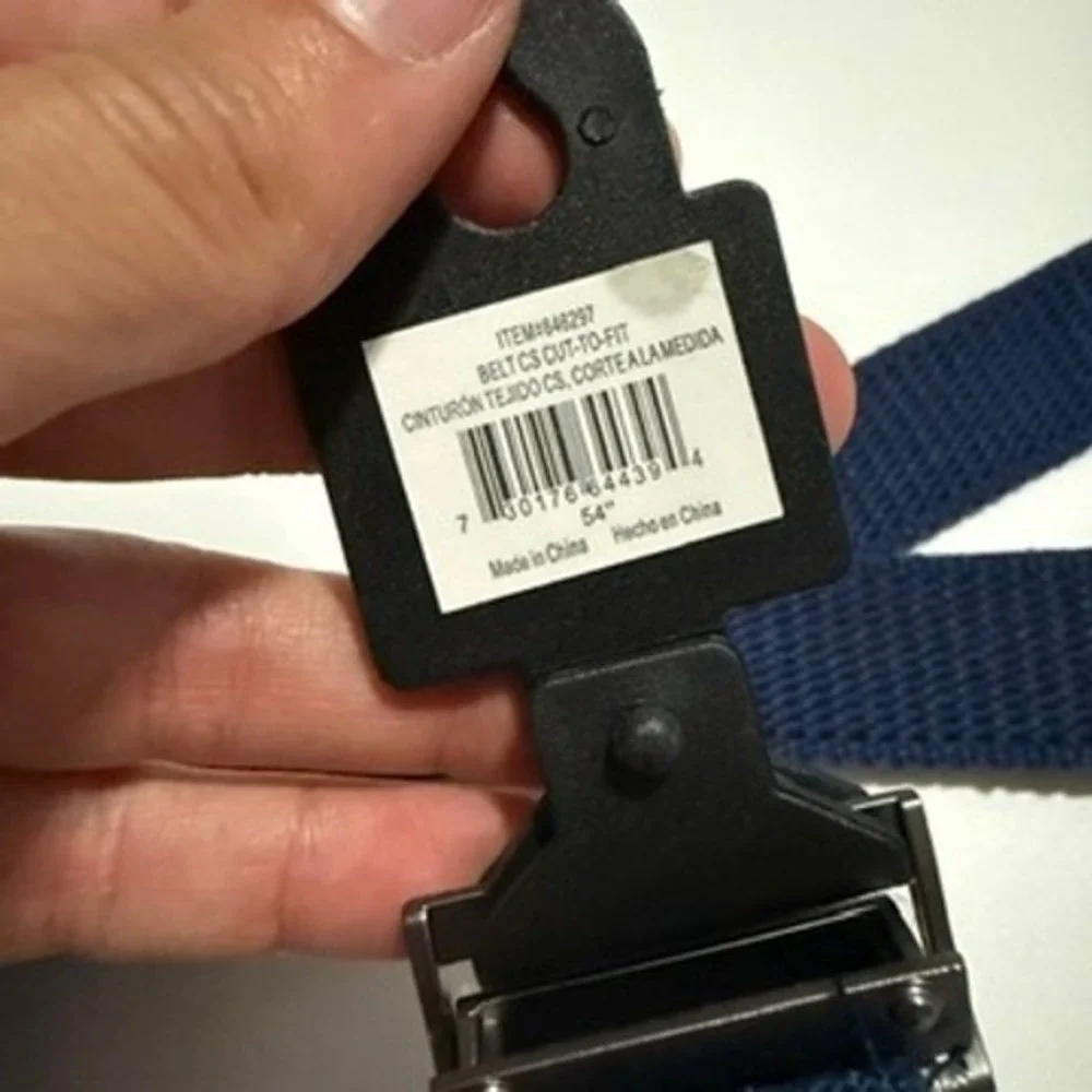 NWT Boy Scouts of America Cub Scouts Navy Blue Belt Cut-To-Fit Wolf Logo 54